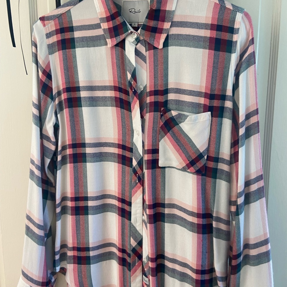 Rails Flannel button down
